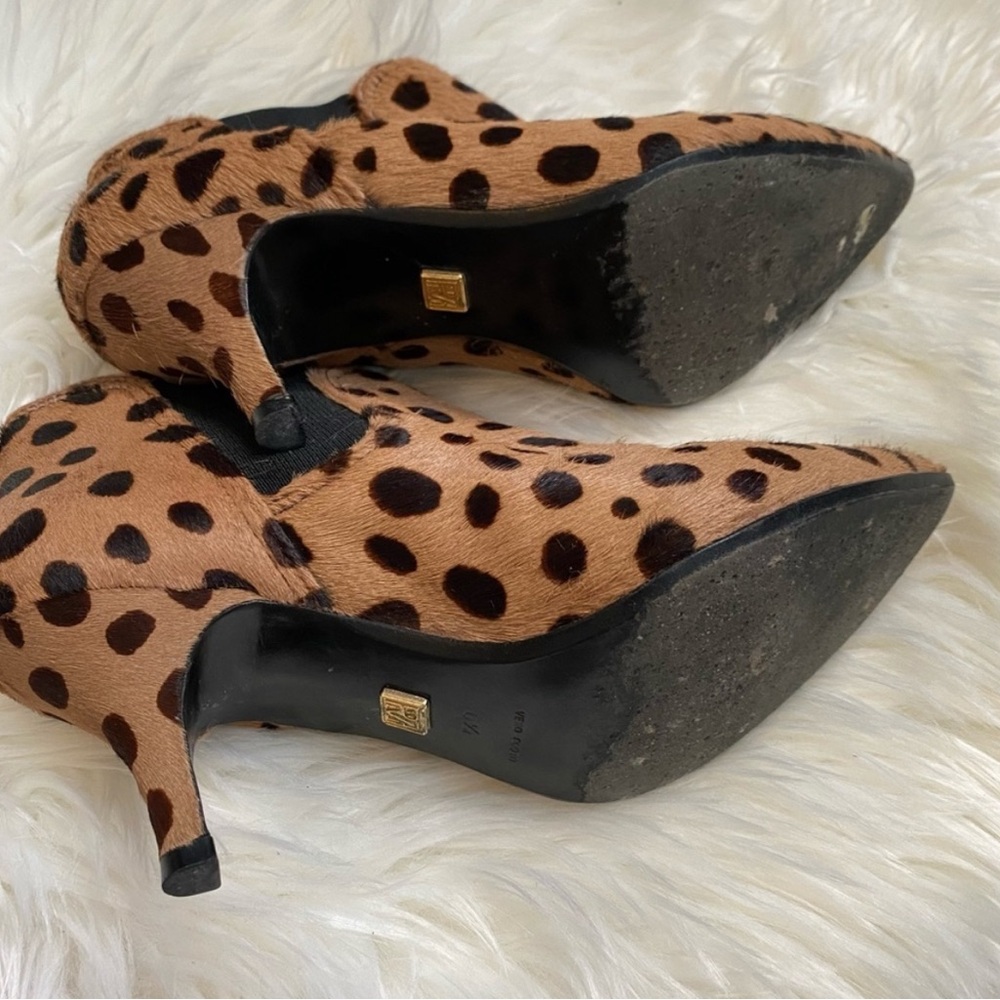 POUR La Victoire ‘Anabella’ Pony Hair Booties